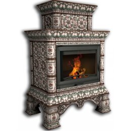 Каминная облицовка КимрПечь Кострома пристенная двухъярусная Ноябрь